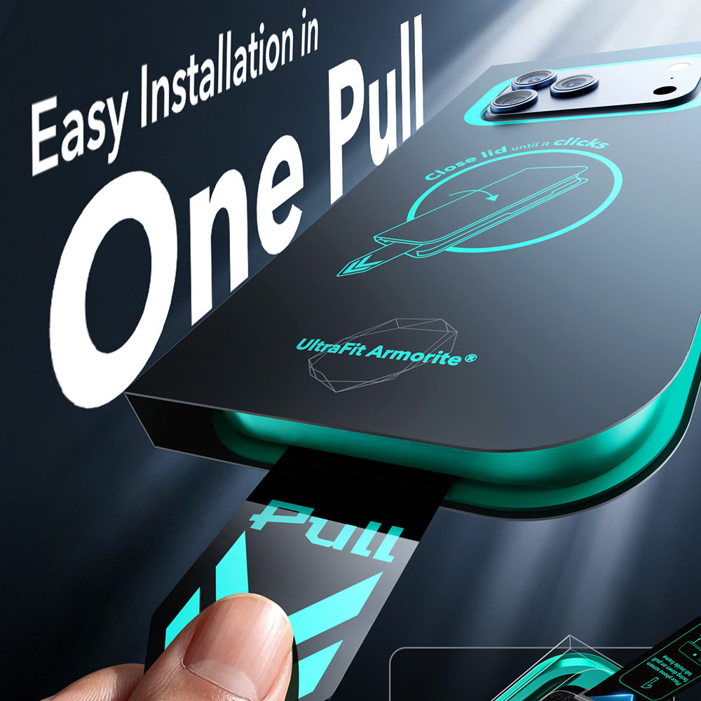 ESR Armorite UltraFit Privacy Screen Protector for Apple iPhone 18 Pro, Tempered Glass, Full Glue, Set of 2 pieces