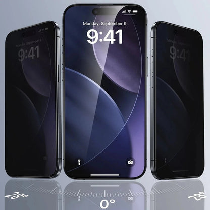 Beschermfolie Privacy ESR UltraFit voor Apple iPhone 17 Air, Gehard Glas, Volledige Lijm, Set van 3 stuks