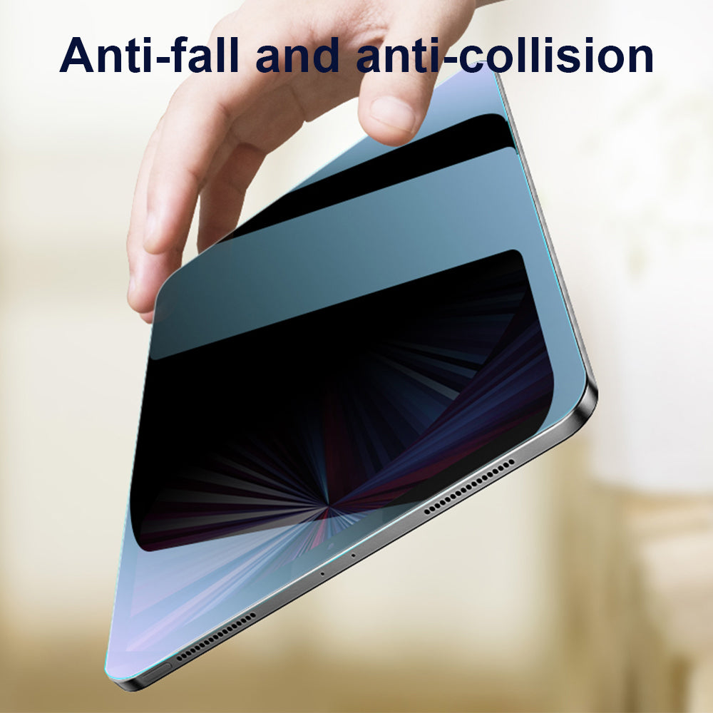 Film de protection écran Privacy Lito Classic pour Apple iPad Pro 11 (2024), Verre trempé, Full Glue, 2.5D