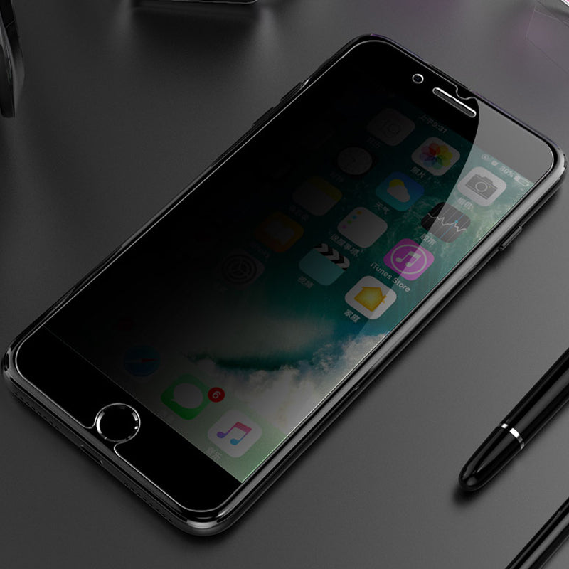 Privacy-Schutzfolie Lito Classic für Apple iPhone 14 Plus / 13 Pro Max, gehärtetes Glas, Full Glue, 2.5D