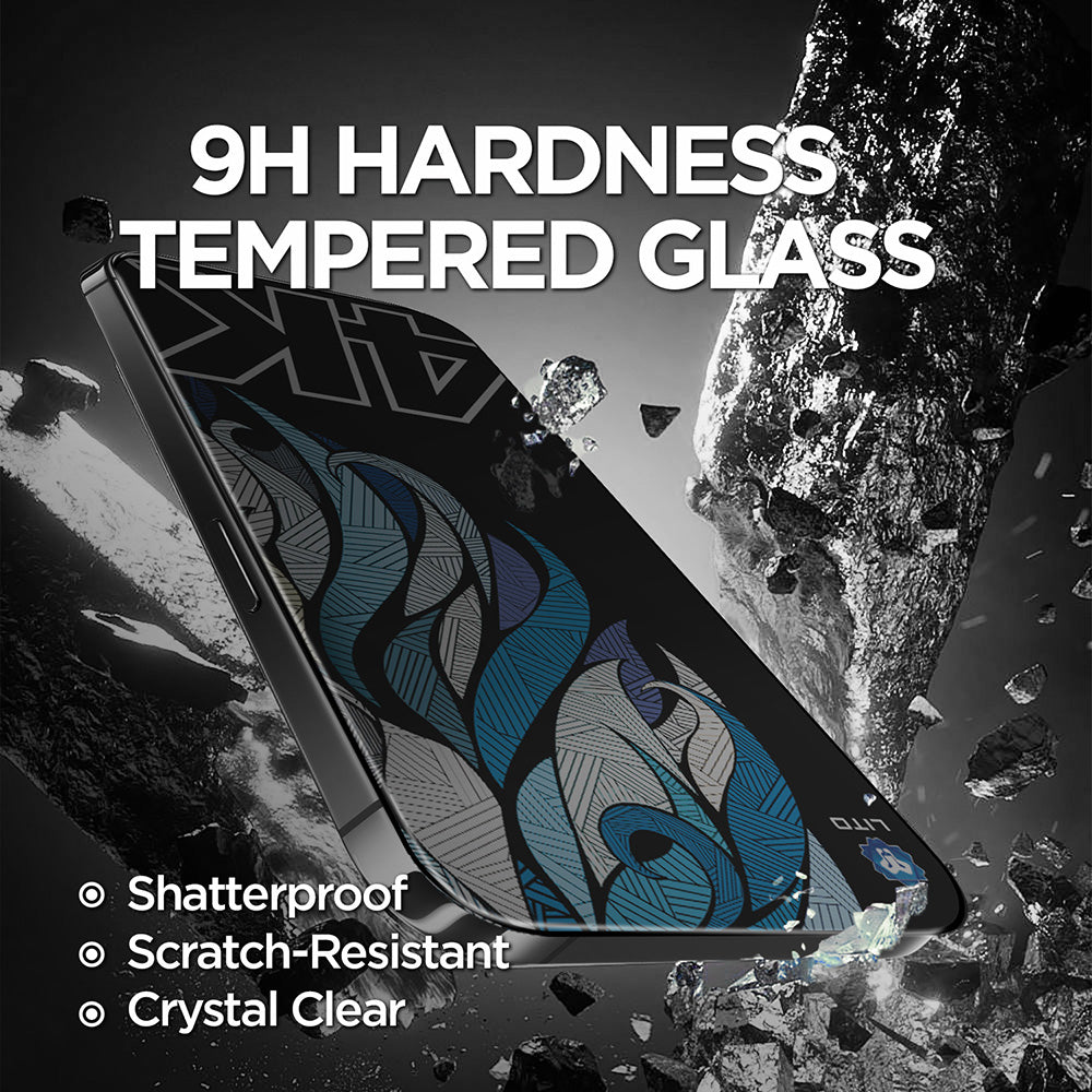 Privacy Screen Protector Lito D+ Max 4K for Apple iPhone 17 Pro, Tempered Glass, Full Glue