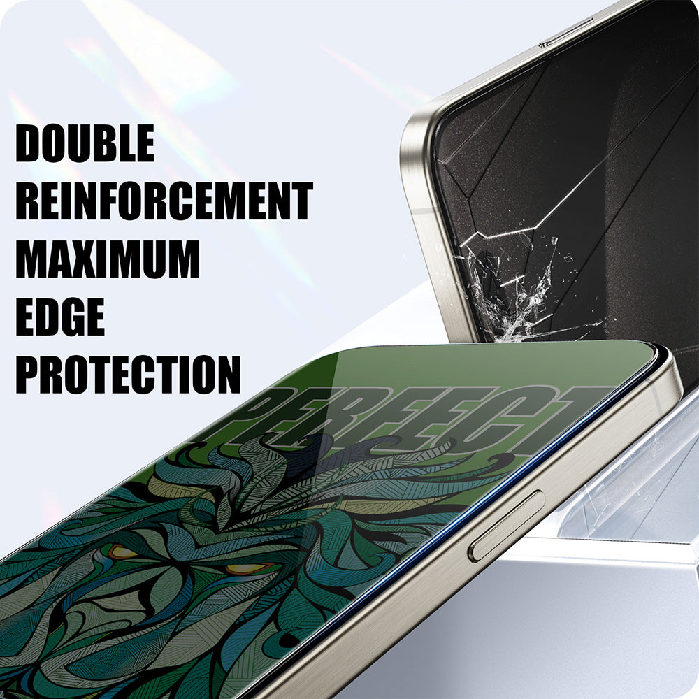 Privacy Screen Protector Lito D+ Max Strong voor Apple iPhone 17 Air, Gehard Glas, Volledige Lijm