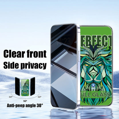 Privacy Screen Protector Lito D+ Max Strong voor Apple iPhone 17 Air, Gehard Glas, Volledige Lijm