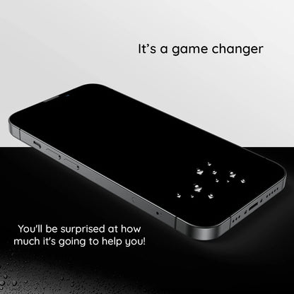 Film de protection d'écran Privacy Lito HD Pro pour Apple iPhone 15 Plus, Verre Trempé, Collage Complet