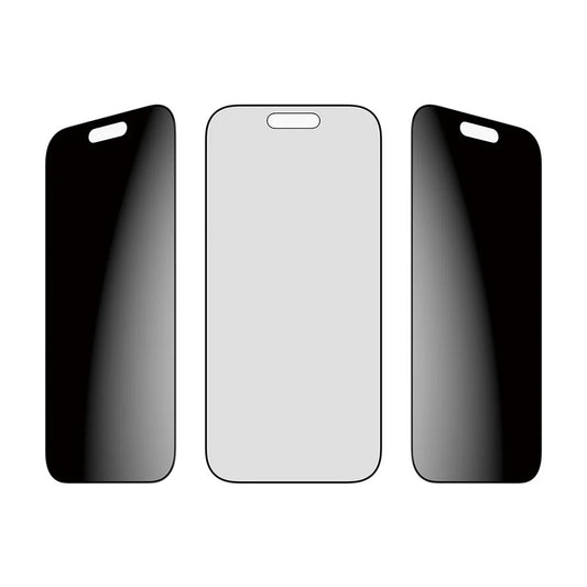 Beschermfolie Privacy Scherm PanzerGlass Ultra-Wide Fit 2-Way EasyAligner voor Apple iPhone 17 / 16 Pro, Gehard Glas, Volledige Lijm