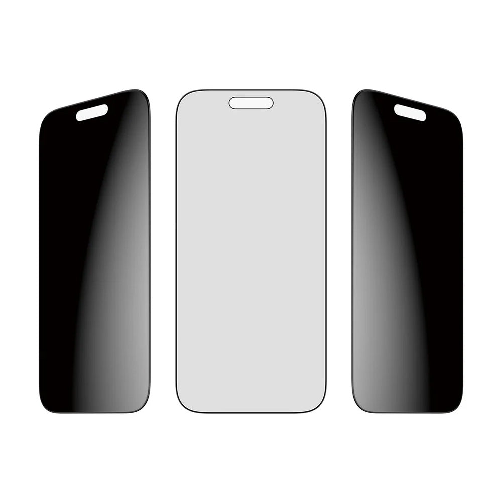 Beschermfolie Privacy PanzerGlass Ultra-Wide Fit 2-Way EasyAligner voor Apple iPhone 17 Pro, Gehard Glas, Volledige Lijm
