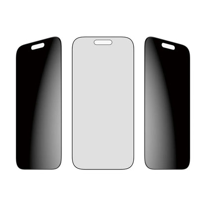 Beschermfolie Privacy PanzerGlass Ultra-Wide Fit 2-Way EasyAligner voor Apple iPhone 17 Pro, Gehard Glas, Volledige Lijm