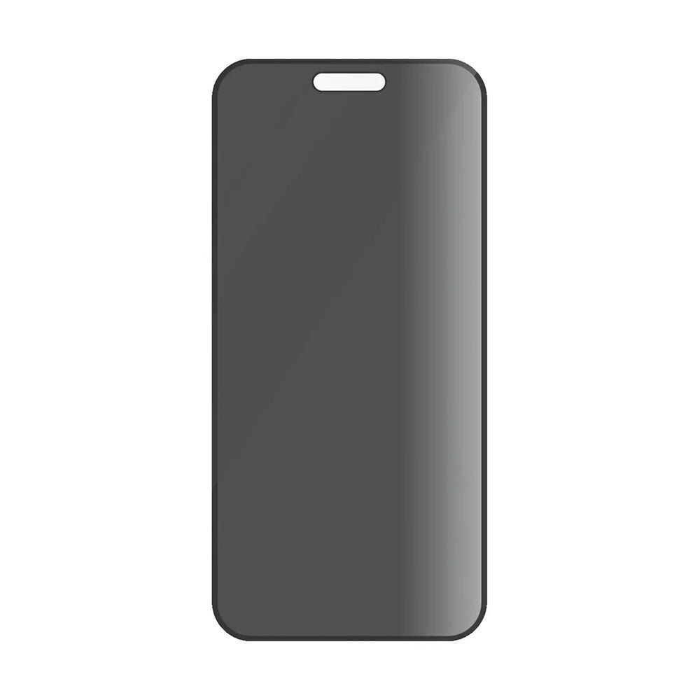 Privacy Screen Protector PanzerGlass Ultra-Wide Fit EasyAligner voor Apple iPhone 16 Plus / 15 Plus, Gehard Glas, Volledige Lijm