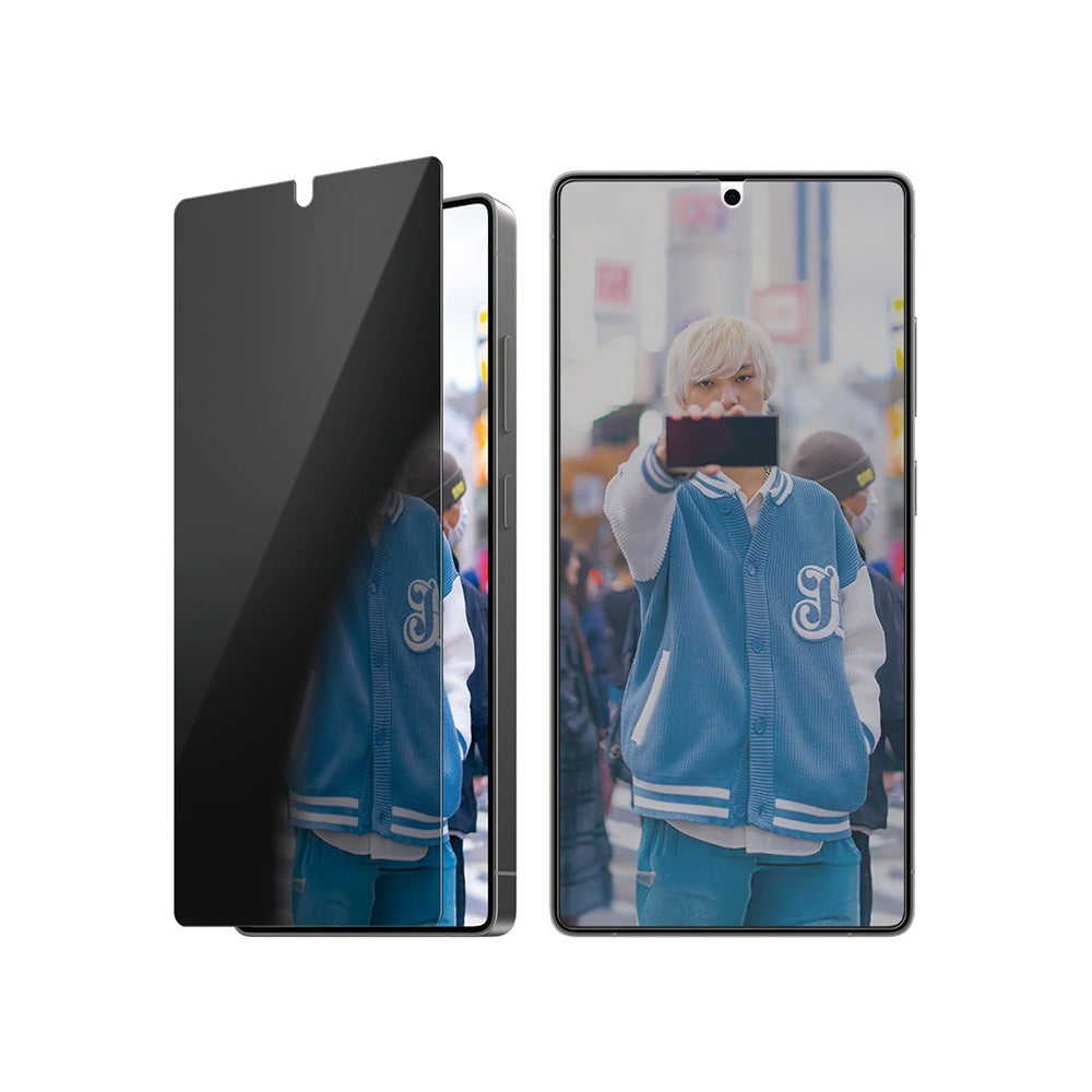 Film de protection Écran Privacy PanzerGlass Ultra-Wide Fit pour Samsung Galaxy S25 Ultra S938, Verre Trempé, Full Glue