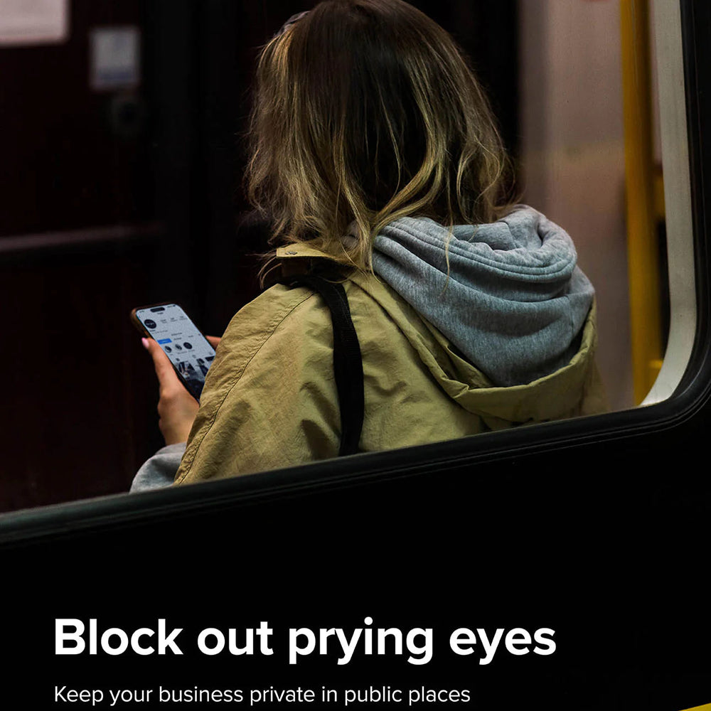 Privacy Screen Protector Ringke for Apple iPhone 15 Pro, Tempered Glass, Full Glue