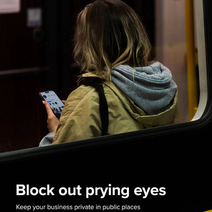 Privacy Screen Protector Ringke for Apple iPhone 15 Pro, Tempered Glass, Full Glue