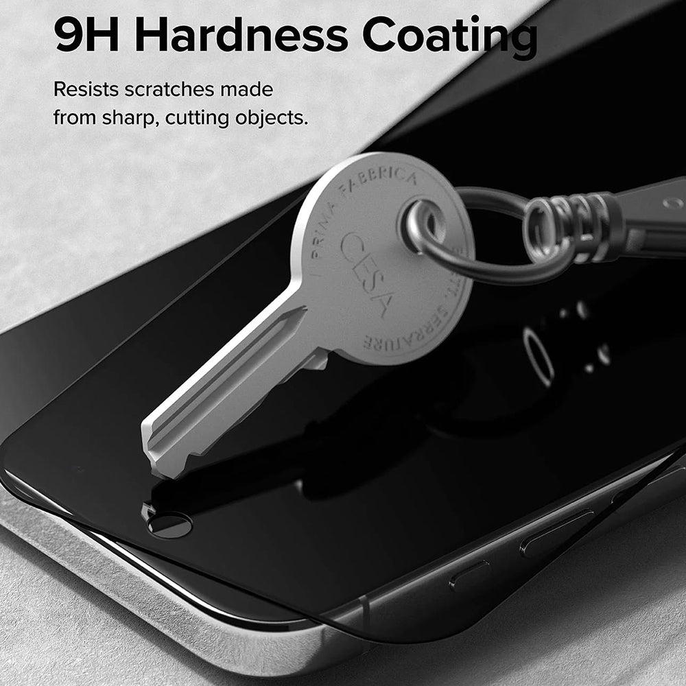 Privacy Screen Protector Ringke for Apple iPhone 15 Pro, Tempered Glass, Full Glue