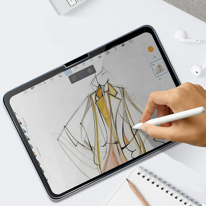 Privacy Screen Protector Techsuit ArmorGlass CrystalHD voor Samsung Galaxy Tab S10+ / Tab S9 FE+, Gehard Glas, Volledige Lijm, Set van 2 stuks