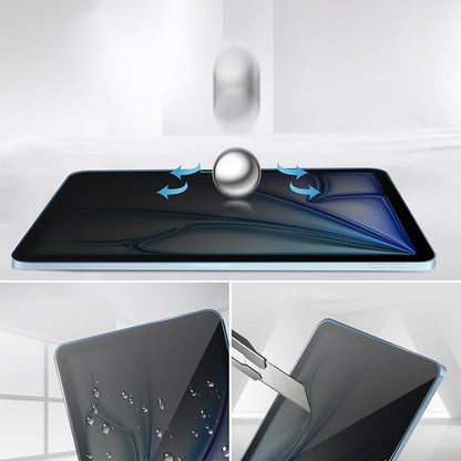 Privacy Screen Protector Techsuit ArmorGlass CrystalHD voor Samsung Galaxy Tab S10+ / Tab S9 FE+, Gehard Glas, Volledige Lijm, Set van 2 stuks