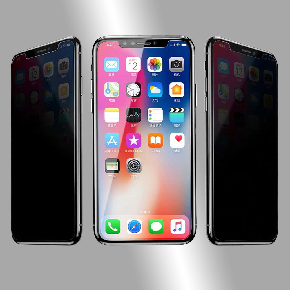 Privacy Techsuit schermbeschermfolie voor Samsung Galaxy A27 5G, gehard glas, volledige lijm, 111D
