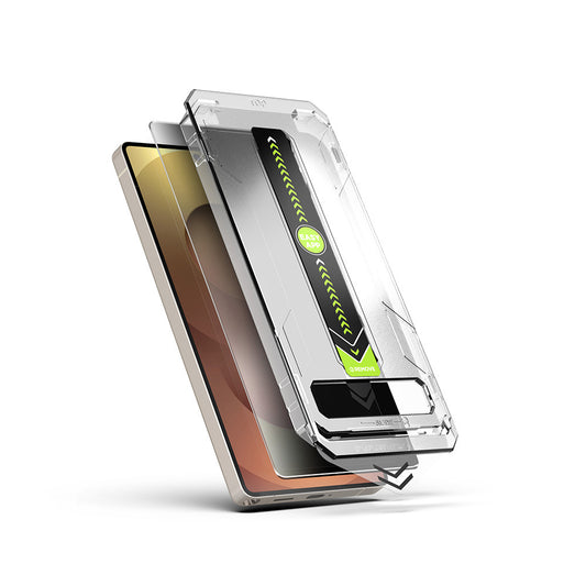 Beschermfolie Privacy Techsuit TitanGlass CrystalHD voor Samsung Galaxy S26 Plus, Gehard Glas, Volledige Lijm