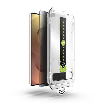 Schutzfolie Privacy Techsuit TitanGlass CrystalHD für Samsung Galaxy S26 Plus, gehärtetes Glas, Vollverklebung