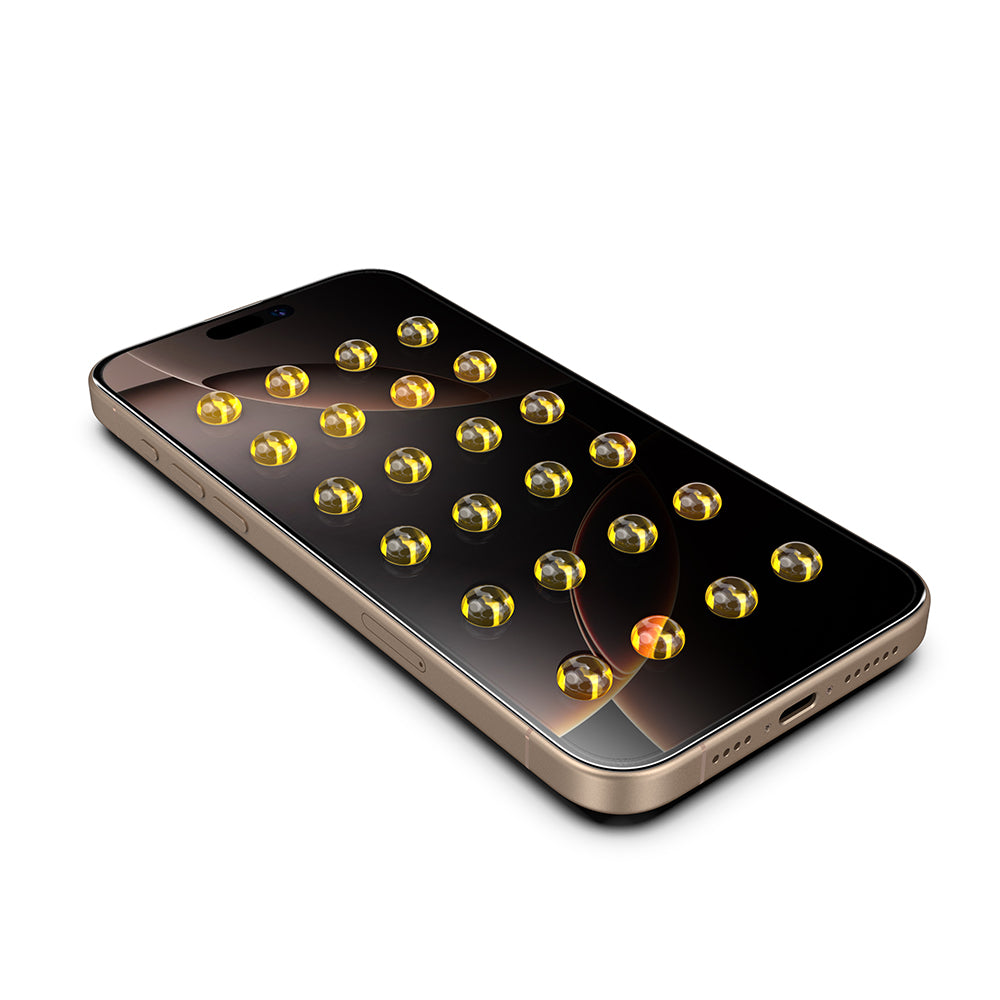 Privacy-Schutzfolie Techsuit TitanGlass für Apple iPhone 15 Pro Max, Sicherheitsglas, Vollklebung, 2er-Set
