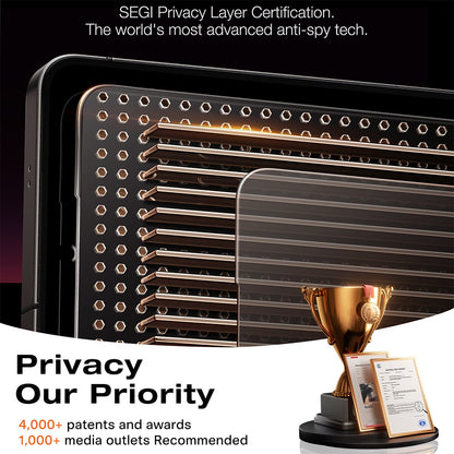 Film de protection Écran Privacy Torras GlassGo Install Master pour Samsung Galaxy S26 Ultra, Verre Trempé, Full Glue