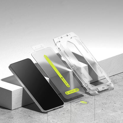 Ringke Easy Slide Displayschutzfolie für Samsung Galaxy A36 A366, gehärtetes Glas, Full Glue, 2er Set