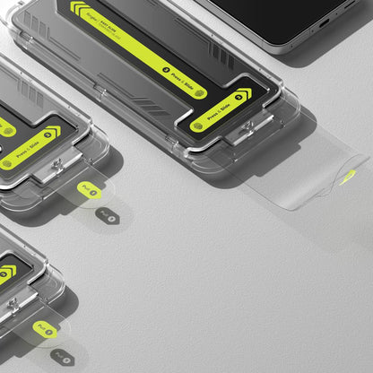 Ringke Easy Slide Displayschutzfolie für Samsung Galaxy A36 A366, gehärtetes Glas, Full Glue, 2er Set