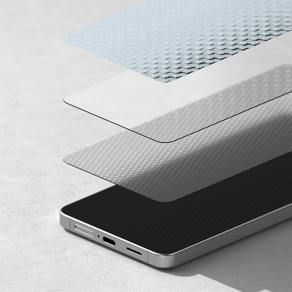 Beschermfolie Ringke Easy Slide voor Samsung Galaxy S26 Plus, Gehard Glas, Volledige Lijm, Set van 2 Stuks