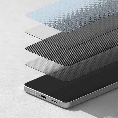 Schermbeveiligingsfolie Ringke Easy Slide voor Samsung Galaxy S26 Plus, Gehard Glas, Volledige Lijm, Set van 2 stuks, Zwart