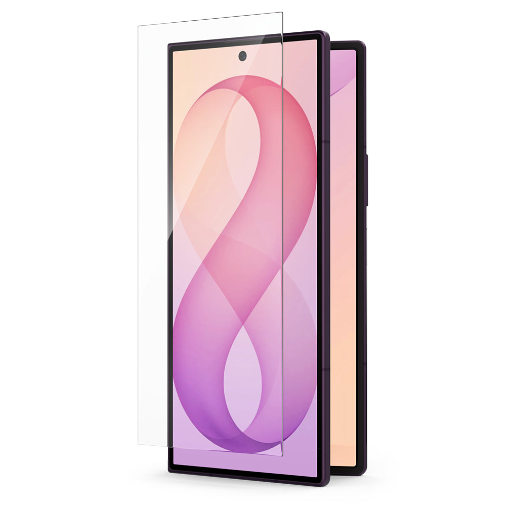 Film de protection écran extérieur Ringke Easy Slide pour Samsung Galaxy Z Fold8 Ultra F976, verre trempé, colle intégrale, lot de 2 pièces