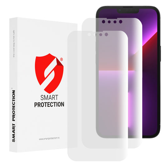 Smart Protection Premium Classic schermbeschermfolie voor Apple iPhone 13 Pro, plastic, set van 2 stuks