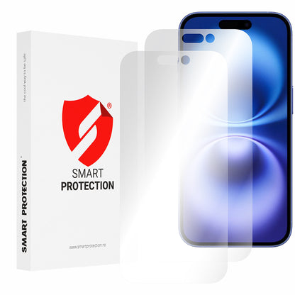 Smart Protection Premium Classic Displayschutzfolie für Apple iPhone 16, Kunststoff, 2 Stück Set