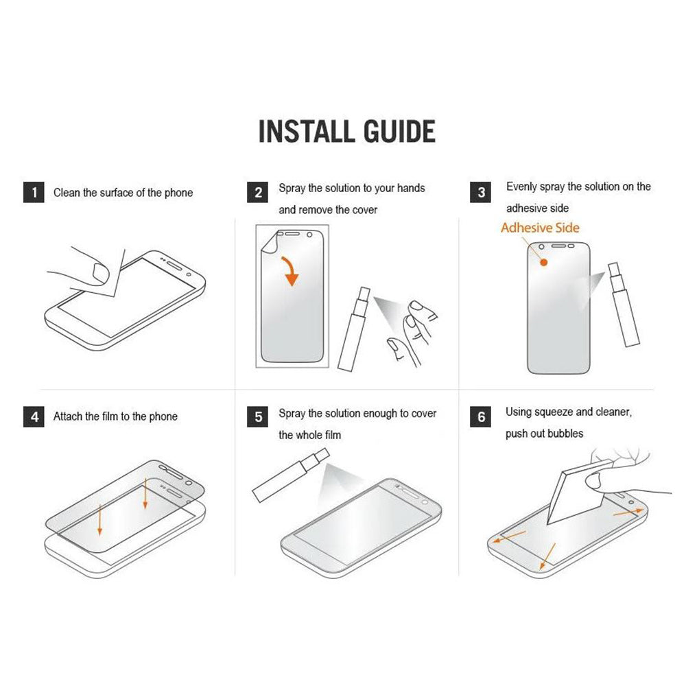 Film de protection d'écran Smart Protection Premium Classic pour Google Pixel 9 Pro XL, Plastique, Lot de 2 pièces