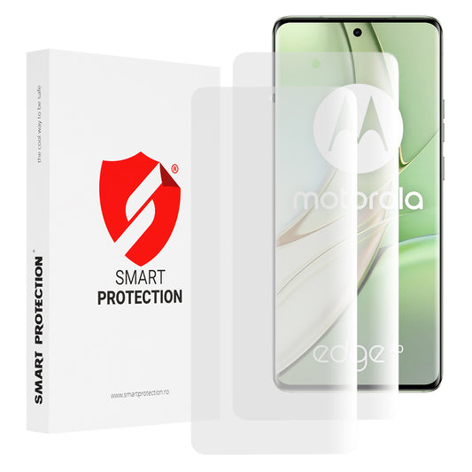 Film de protection d'écran Smart Protection Premium Classic pour Motorola Edge (2023) / Edge 40 Neo / Edge 40, Plastique, Lot de 2 pièces