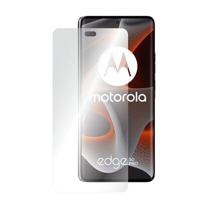 Smart Protection Premium Classic schermbeschermfolie voor Motorola Edge 50 Pro, plastic, set van 2 stuks