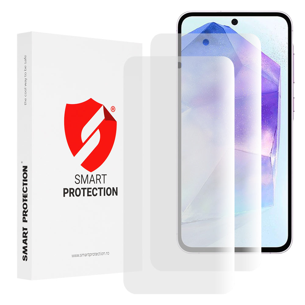 Smart Protection Premium Classic schermbeschermfolie voor Samsung Galaxy M35 / A55 5G A556 / A35 5G A356, plastic, set van 2 stuks