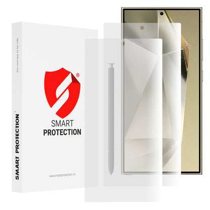 Smart Protection Premium Classic Displayschutzfolie für Samsung Galaxy S24 Ultra S928, Kunststoff, 2 Stück Set