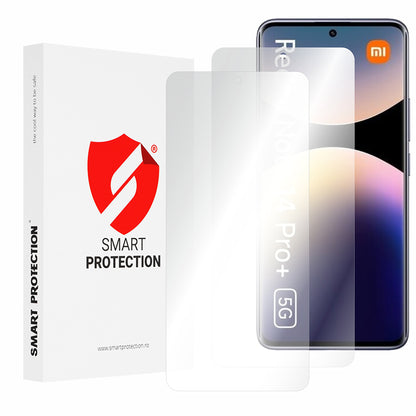 Film de protection d'écran Smart Protection Premium Classic pour Xiaomi Redmi Note 14 Pro+ 5G, Plastique, Lot de 2 pièces