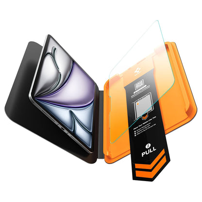 Spigen GlastR Align Master T Screen Protector for Apple iPad Air 11 (2026) / Air 11 (2025), Tempered Glass, Full Glue AGL11701