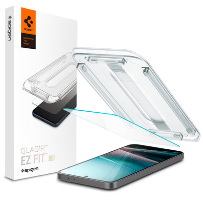 Film de protection d'écran Spigen GlastR EZ FIT HD pour Samsung Galaxy A37 5G / A36 A366, Verre Trempé, Full Glue AGL11365