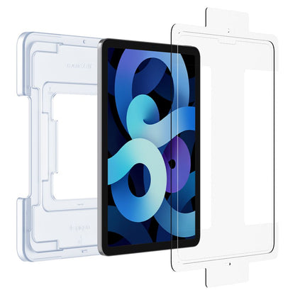 Schutzfolie Spigen GlastR EZ FIT für Apple iPad Air (2022) / Pro 11 (2021) / Air (2020), Gehärtetes Glas, Vollverklebung AGL02065