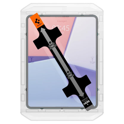Schutzfolie Spigen GlastR EZ FIT für Apple iPad Pro 13 (2024), gehärtetes Glas, Full Glue AGL07793