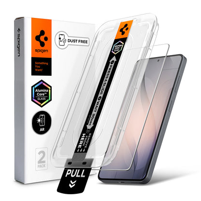 Spigen GlastR EZ FIT Pro HD Screen Protector Film (Anti-Reflection) for Samsung Galaxy S26 Plus S947, Tempered Glass, Full Glue