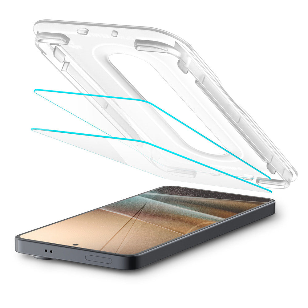 Spigen GlastR EZ FIT Pro HD Screen Protector Film (Anti-Reflection) for Samsung Galaxy S26 Plus S947, Tempered Glass, Full Glue