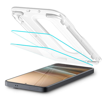 Spigen GlastR EZ FIT Pro HD Screen Protector Film (Anti-Reflection) for Samsung Galaxy S26 Plus S947, Tempered Glass, Full Glue