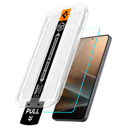 Spigen GlastR EZ FIT Pro HD Anti-Reflex Schutzfolie für Samsung Galaxy S26 S942, Gehärtetes Glas, Vollkleber, 2 Stück Set AGL11092