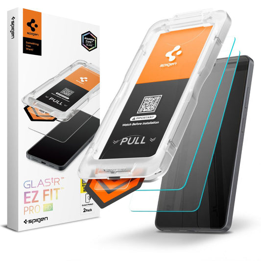 Film de protection écran Spigen GlastR EZ FIT Pro HD pour Samsung Galaxy S26 Ultra S948, Verre Trempé, Full Glue, Set 2 pièces AGL11072