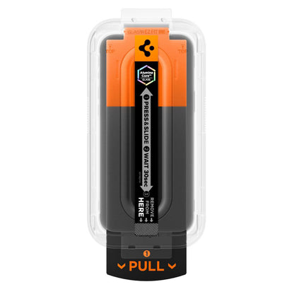 Film de protection d'écran Spigen GlastR EZ FIT Pro pour Apple iPhone 17 Pro Max / 16 Pro Max, Verre Trempé, Full Glue