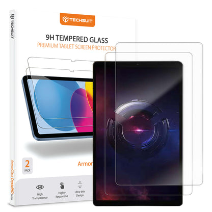 Techsuit ArmorGlass CrystalHD Displayschutzfolie für Lenovo Legion Y700 (Gen 5), gehärtetes Glas, Full Glue, 2 Stück Set
