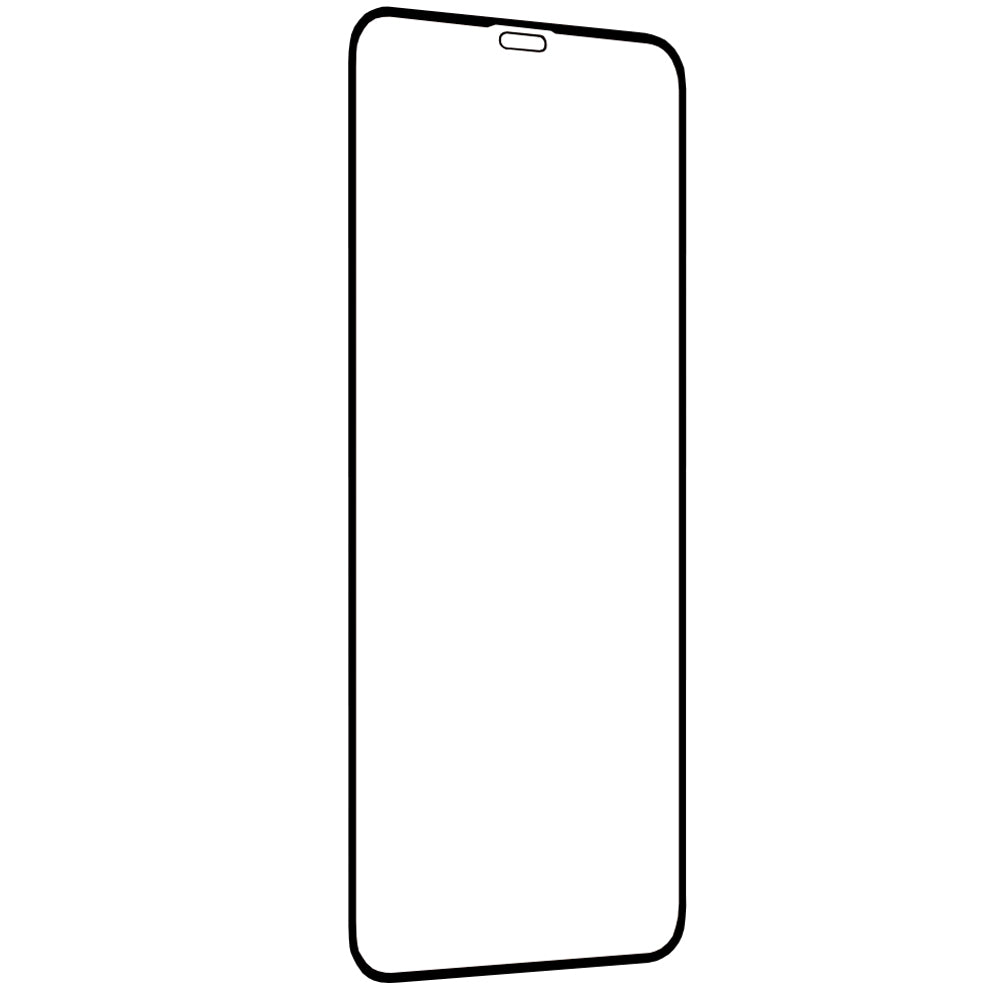 Techsuit Screen Protector Film for Apple iPhone 11 Pro / XS / X, Tempered Glass, Full Glue, 111D, Black