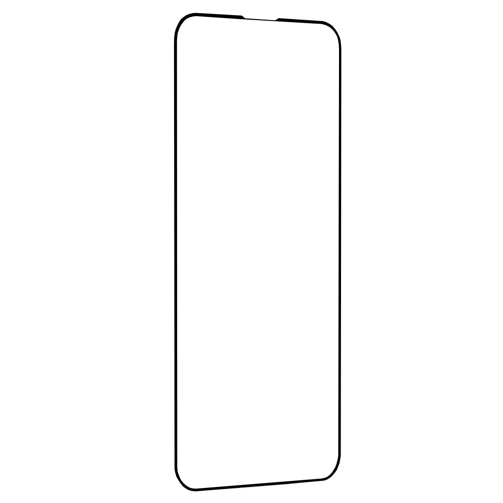 Techsuit Displayschutzfolie für Apple iPhone 13 mini, gehärtetes Glas, Full Glue, 111D, Schwarz