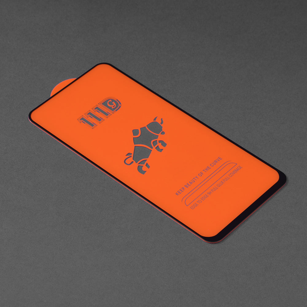 Film de protection d'écran Techsuit pour Honor 90 Lite, Verre Trempé, Full Glue, 111D, Noir
